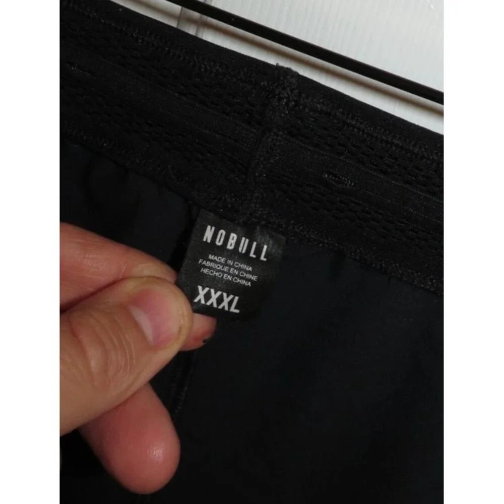 NOBULL Training Men's Shorts Black Performance Stretch 8